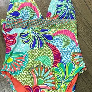 Trina Turk Multicolor Kids Swim‎ One Piece